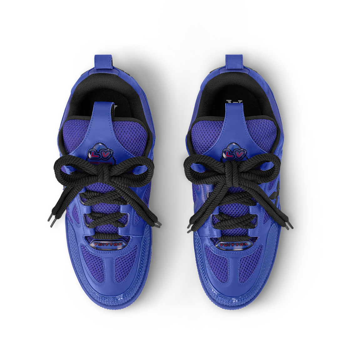 LV Skate Sneaker Blue