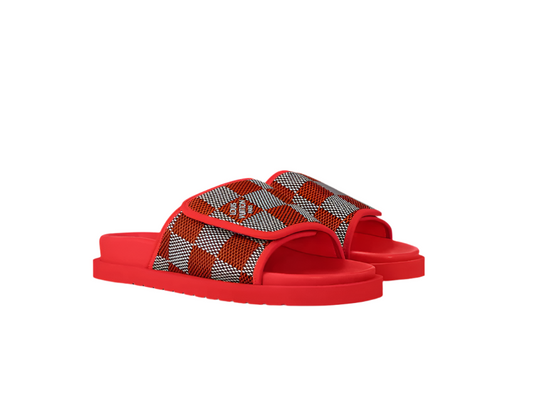 Louis Vuitton Miami Mule Red