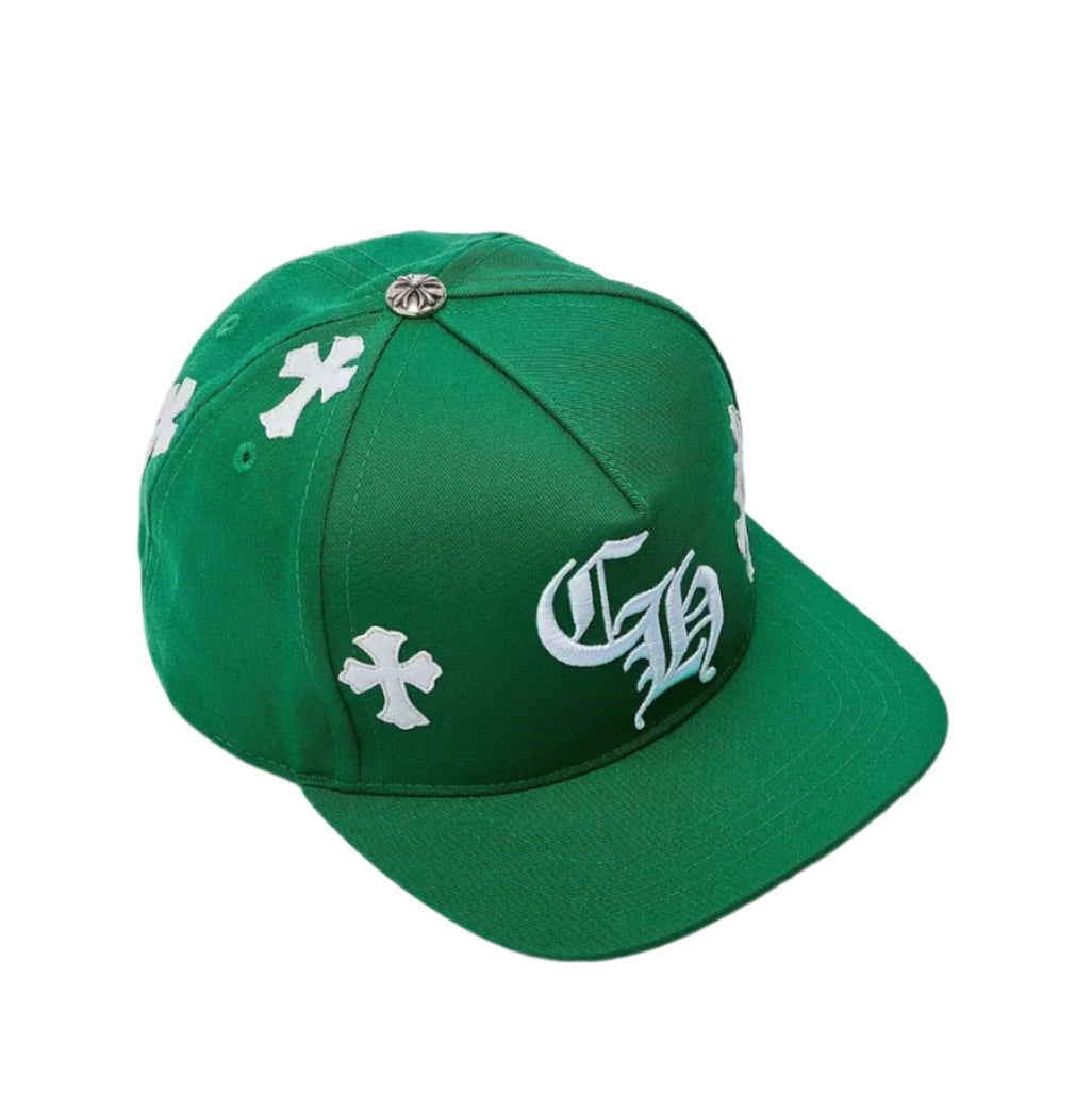Chrome Hearts CH Cross Hat Green