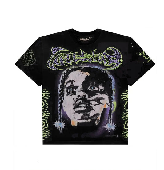 Hellstar Amen T-Shirt Black