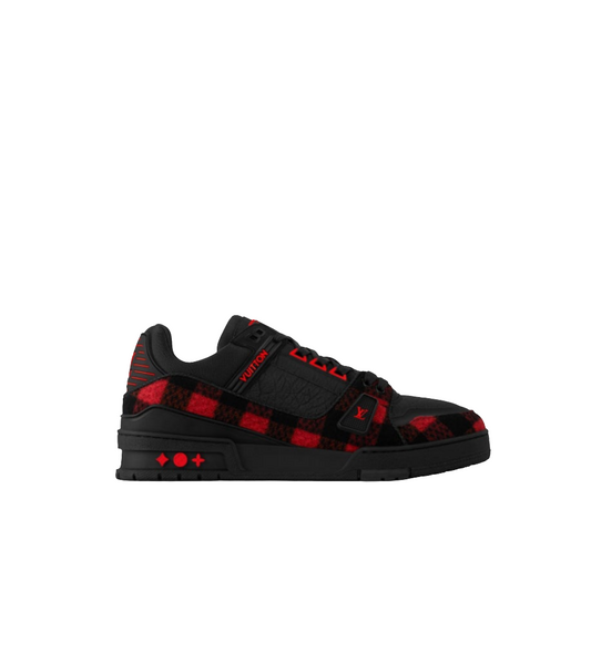 LV Trainer Sneaker Black/Red