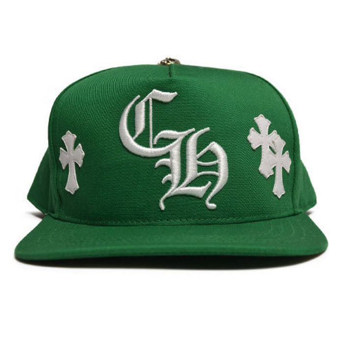 Chrome Hearts CH Cross Hat Green